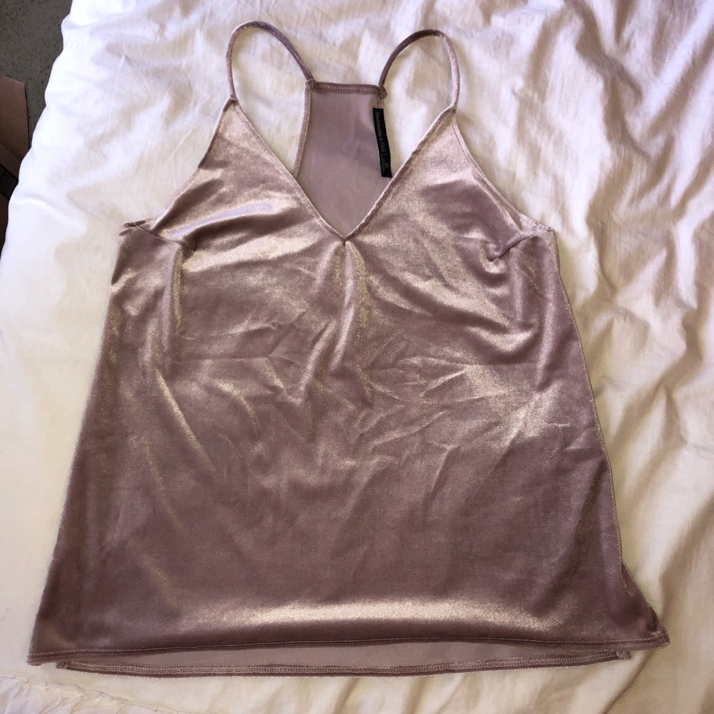 ‼️MOVING SAME ❗️ Blush velvet tank